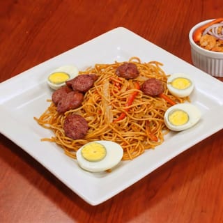 Spaghetti Sausage Shrimp (Large)